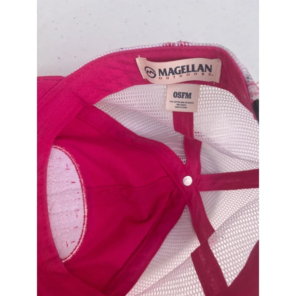 Magellan Outdoors Trucker Hat Women OSFM Marlin Mesh Snapback LIKE NEW